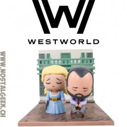 WestWorld Dolores & Arnold SuperEmoFriends Diorama