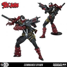 McFarlane Toys Spawn 7" Commando Spawn Figure 34 Color Tops Collector Edition