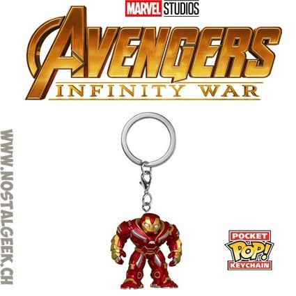 Funko Funko Pop Pocket Keychain Avengers Infinity War Hulkbuster Vinyl Figure