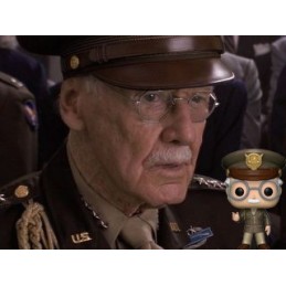Funko Pop N°282 Marvel Captain America The First Avenger Stan Lee (General) Exclusive Vinyl Figure