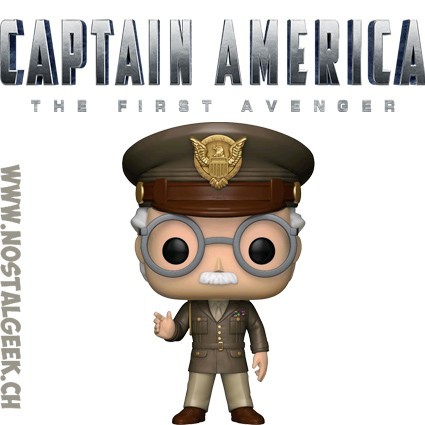 Funko Funko Pop Marvel Captain America The First Avenger Stan Lee (General) Edition Limitée