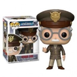 Funko Pop N°282 Marvel Captain America The First Avenger Stan Lee (General) Exclusive Vinyl Figure