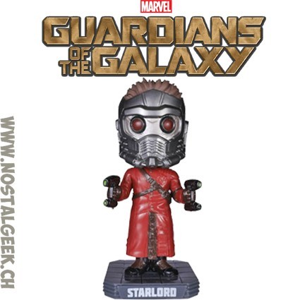 Funko Funko Wacky Wobbler Marvel Star-lord Bobble Head Vinyl Figure