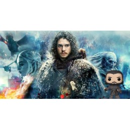 Funko Funko Pop! TV Game of Thrones Beyond The Wall Jon Snow Damaged Box Vinyle Figure