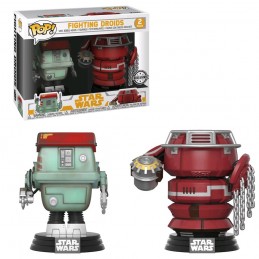 Funko Funko Pop Star Wars Fighting Droids 2 Pack Edition Limitée