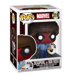 Funko Funko Pop Marvel Deadpool as Bob Ross Vinyl Figure