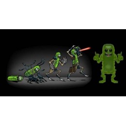 Funko Pop N°333 Rick and Morty Pickle Rick (Translucent) Edition Limitée
