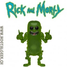 Funko Pop Rick and Morty Pickle Rick (Translucent) Exclusive Vinyl Figure