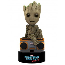 Neca 15 cm Marvel Groot Solar Powered Bobble Head Body Knocker