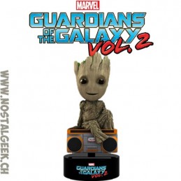 Neca 15 cm Marvel Groot Solar Powered Bobble Head Body Knocker