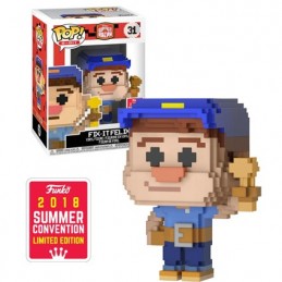 Funko Funko Pop 8-bit SDCC 2018 Wreck-it Ralph - Fix-It Felix Exclusive Vaulted Vinyl Figure