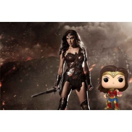 Funko Funko Pop! DC Justice League Wonder Woman with Mother Box Edition Limitée