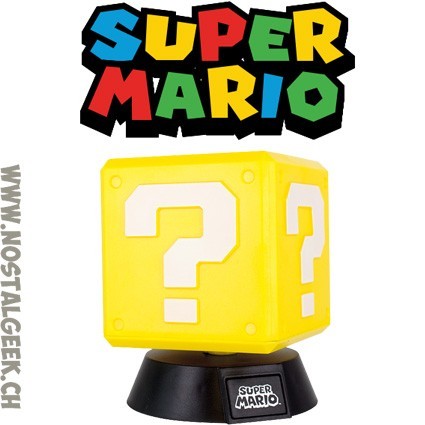 Paladone Lampe Super Mario Question Block 3D