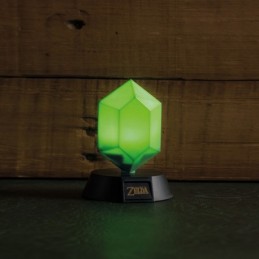 Paladone The Legend Of Zelda - Lampe 3D Rupee Vert 10cm