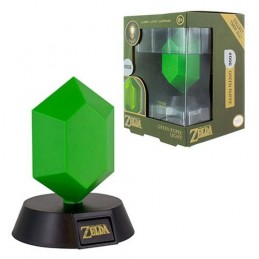 Paladone The Legend Of Zelda - Lampe 3D Rupee Vert 10cm