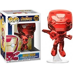 Funko Funko Pop Marvel Avengers Infinity War Iron Man (Red Chrome) Edition Limitée