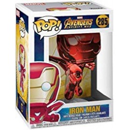 Funko Funko Pop Marvel Avengers Infinity War Iron Man (Red Chrome) Edition Limitée