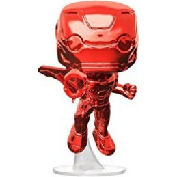 Funko Funko Pop Marvel Avengers Infinity War Iron Man (Red Chrome) Edition Limitée