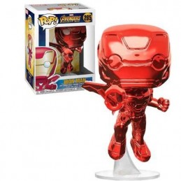 Funko Funko Pop Marvel Avengers Infinity War Iron Man (Red Chrome) Edition Limitée