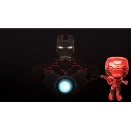 Funko Funko Pop Marvel Avengers Infinity War Iron Man (Red Chrome) Edition Limitée