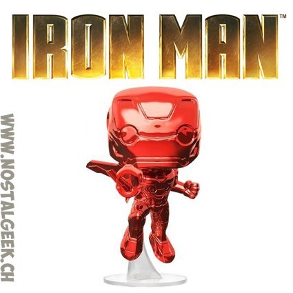 Funko Funko Pop Marvel Avengers Infinity War Iron Man (Red Chrome) Edition Limitée