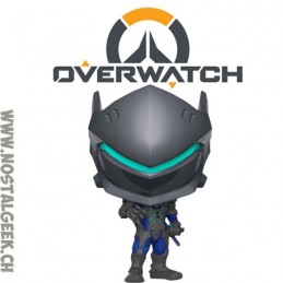 Funko Funko Pop! Jeux Vidéos Games Overwatch Genji (Carbon Fiber) Exclusive Vinyl Figure