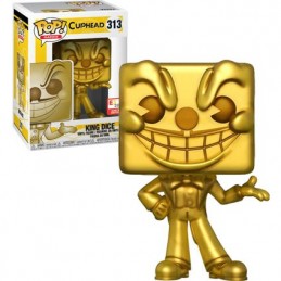 Funko Funko Pop Games Cuphead King Dice (Gold) Edition Limitée Vaulted