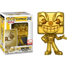 Funko Funko Pop Games Cuphead King Dice (Gold) Edition Limitée Vaulted