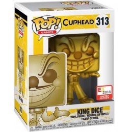 Funko Funko Pop Games Cuphead King Dice (Gold) Edition Limitée Vaulted