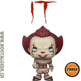 Funko Funko Pop! Movie IT Pennywise (Gripsou) with Boat Chase Edition Limitée