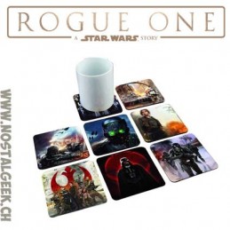 Paladone Star Wars: Rogue One 8 dessous de verre lenticulaires 3d