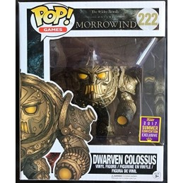 Funko Funko Pop 15 cm SDCC 2017 Elder Scrolls Dwarven Colossus Edition Limitée