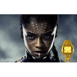 Funko Funko Pop Marvel NYCC 2018 Black Panther Shuri Gold Chrome Edition limitée