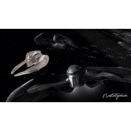 Battlestar Galactica Scar Cylon Raider Figure