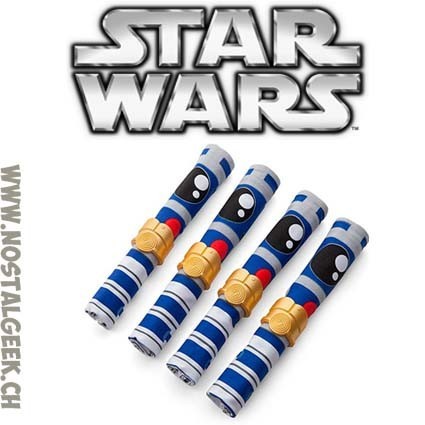 Star Wars Jeu de Serviettes R2-D2 et Ronds de serviette C3PO