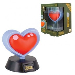 Paladone The Legend Of Zelda - Lampe 3D Heart Container 10cm