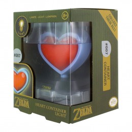 Paladone The Legend Of Zelda - Lampe 3D Heart Container 10cm