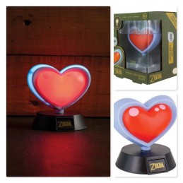 Paladone The Legend Of Zelda - Lampe 3D Heart Container 10cm