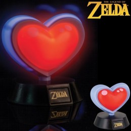Paladone The Legend Of Zelda - Lampe 3D Heart Container 10cm