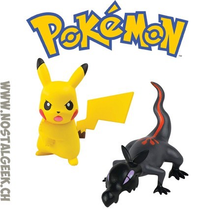 Pokemon Fight Pack Pikachu Vs Salandit Figures