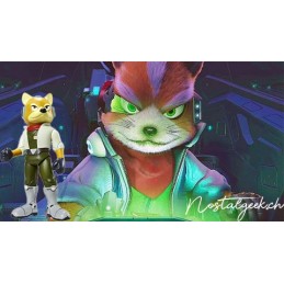 World of Nintendo Starfox Fox McCloud Action Figure