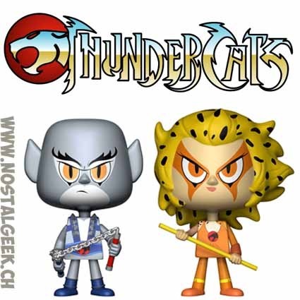 Funko Funko Vynl. Thundercats Panthro + Cheetara Vinyl Figures