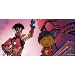 Funko Funko Dorbz Marvel NYCC 2018 IronHeart Exclusive Vaulted Vinyl Figure