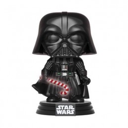 Funko Funko Pop Star Wars Holiday Darth Vader (Candy Cane) Chase Phosphorescent Edition Limitée