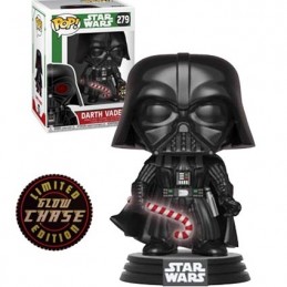 Funko Funko Pop Star Wars Holiday Darth Vader (Candy Cane) Chase Exclusive Vinyl Figure