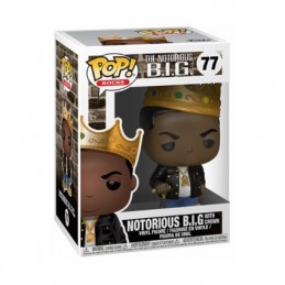 Funko Pop N°77 Rocks Notorious B.I.G. with Crown Vinyl Figure
