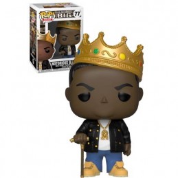 Funko Pop N°77 Rocks Notorious B.I.G. with Crown Vinyl Figure