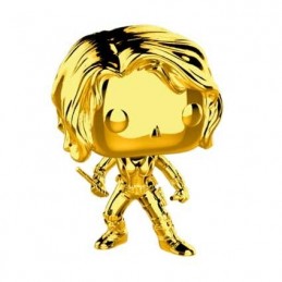 Funko Funko Pop Marvel Studio 10th Anniversary Black Widow (Gold Chrome) Edition Limitée