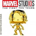 Funko Pop Marvel Studio 10th Anniversary Black Widow (Gold Chrome) Edition Limitée