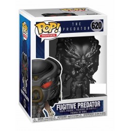 Funko Funko Pop Movies The Predator Fugitive Predator Gun Metal Edition limitée